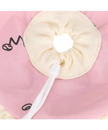 DERCLIVE Small Pet Elizabeth Collar - Protective Nursing Ring for Guinea Pig Rabbit Sugar Glider - Pink/Blue L. Pink - International Shipping Available - Buy Online on SooperMarket.com