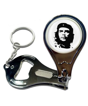 BadgeBeast.co.uk Che Guevara - Key Ring Bottle Opener and Nail Clipper