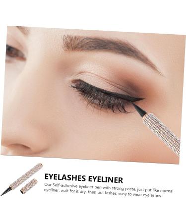 Mikinona 1pc Eyeliner Eye Liner Pens Black Makeup Pen Eyelash Glue Pen Plastic Liquid Retouching Pen - Buy Online on SooperMarket.com