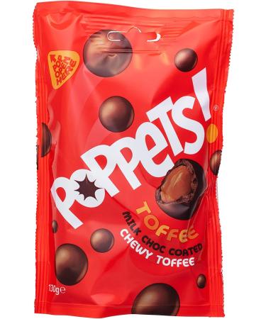 POPPETS TOFFEE POUCH 130G (Pack of 9) - Buy Online on SooperMarket.com