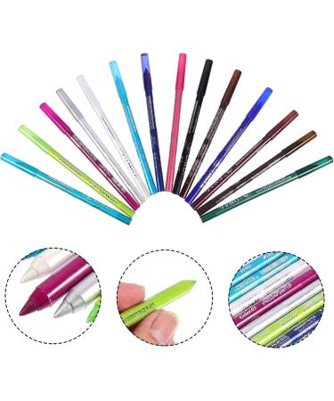 HAPINARY 14pcs Eyeshadow Pencil Set Eye Makeup Accessory Makeup Pencil Eyeliner Drawing Pencil Girl Eyeliner Pencil Eye Lining Pencil Makeup Eye Liner Pencil Cosmetics Pencil - Buy Online on SooperMarket.com
