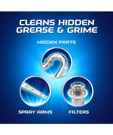 Finish In-Wash Dishwasher Cleaner - 12 Tablets | Powerful Cleaning Solution - Buy Online on SooperMarket.com