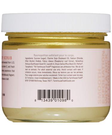 Buy Farmhouse Fresh Rasmopolitan Body Scrub 13.6 oz - Exfoliating & Hydrating Luxury for Healthy Skin | International Shipping Available - Buy Online on SooperMarket.com