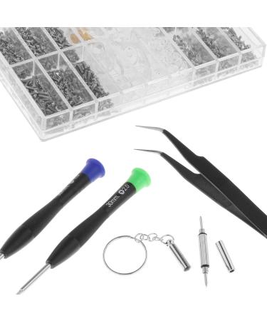 Magidal Glasses Repair Set - Nasal Cushion Replacement & Small Screws in Compact Box - Essential Eyeglass Repair Tool - Buy Online on SooperMarket.com