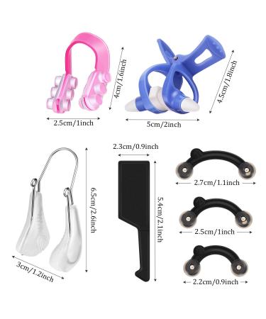 5 Pieces Nose Up Lifting Clips - Silicone Nose Bridge Slimming Beauty Tools for Women | International Shipping Available - Buy Online on SooperMarket.com