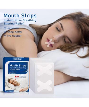 Mouth Tape for Sleeping - 120 PCS Medical-Grade Sleep-Closing Stickers for Nasal Breathing, Snoring, Dry Mouth - Orthodontic Aid - Buy Online on SooperMarket.com