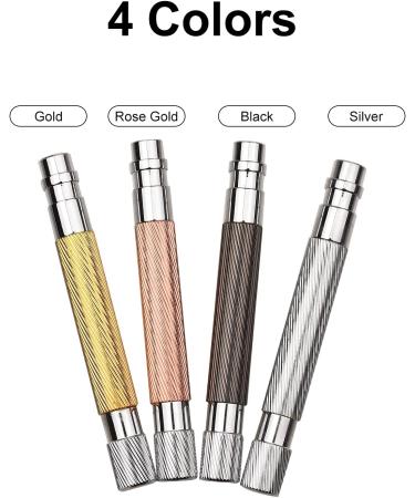 Xiaoxin Stainless Steel Double Edge Razor Grip | Manual Mustache Removal Handle | Premium Safety Razor Accessory - Buy Online on SooperMarket.com