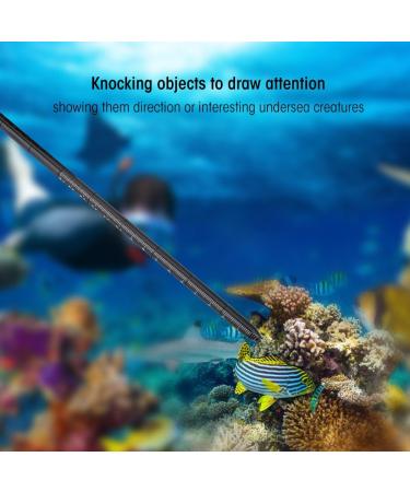 Fafeims Diving Pointer with Parachute Lanyard - Scuba Diving Noise Maker Stick Rod (Black) - Buy Online on SooperMarket.com