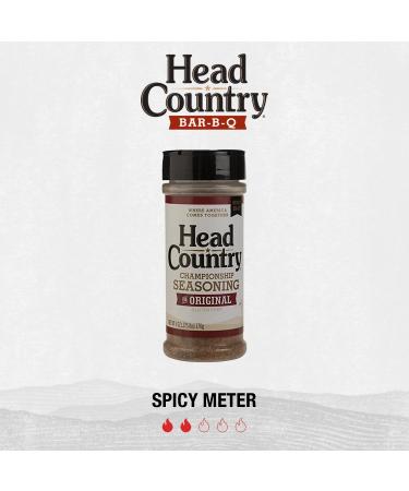 Head Country Bar-B-Q Championship Seasoning Original 6oz - Authentic BBQ Flavor - Buy Online on SooperMarket.com