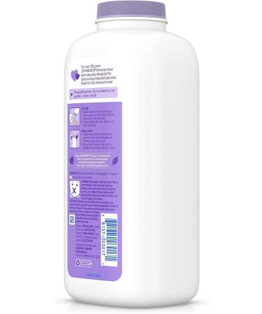 Johnson's Lavender Baby Powder - Hypoallergenic, Paraben-Free, 15 oz (Pack of 1) - Buy Online on SooperMarket.com