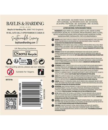 BH Fuzzy Duck Men's Luxury Bath & Shower Gel - Bergamot Hemp & Sandalwood Gift Set - Vegan Friendly - Buy Online on SooperMarket.com