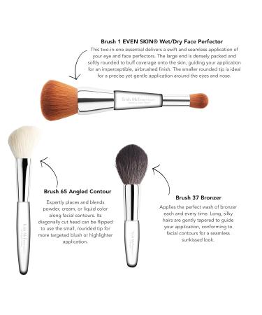 Trish McEvoy Women's Brush 37 Bronzer | Premium Makeup Brush for Flawless Contour | International Shipping Available - Buy Online on SooperMarket.com