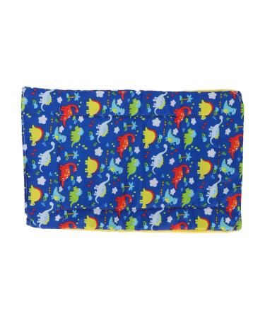 Reptile Sleeping Bag Soft Bearded Dragon Bed with Small Pillow Removable Lizard Hideout Habitat Blanket Comfortable Sleeping Bag Shelter for Bearded Dragon Leopard Gecko(Dinosaur Yellow Quilt) Dinosaur + Yellow Quilt