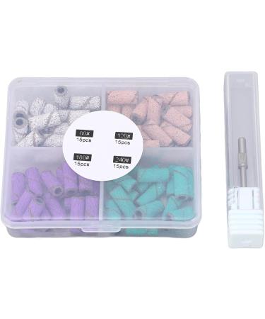 Septpenta Sanding Belt for Nail Drill Removes Dead Skin and Calluses with Arbor Bits for Electric Nail Drill Nail Accessory Tools - Buy Online on SooperMarket.com