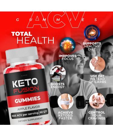 Alapor Keto Fusion Strawberry ACV Gummies - 30 Days Supply | Vitamins Infused | Keto-Friendly - Buy Online on SooperMarket.com