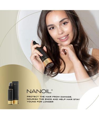 Argan Oil Nanoil Hair Conditioner 125ml | Two-Phase Protection & Smoothness | Strengthens Weakened Hair - Intensive Care - Buy Online on SooperMarket.com