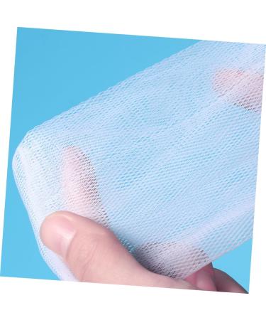 Gogogmee 20pcs Soap Net Bubble Foam Cleaning Tool Facial Soap Travel Soap Sack Saver Soap Saver Pouch White - Buy Online on SooperMarket.com