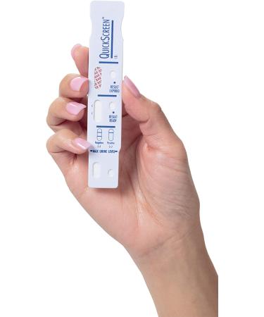 QuickScreen Single Panel Amphetamine Drug Test 25 - Fast and Accurate Detection - Buy Online on SooperMarket.com