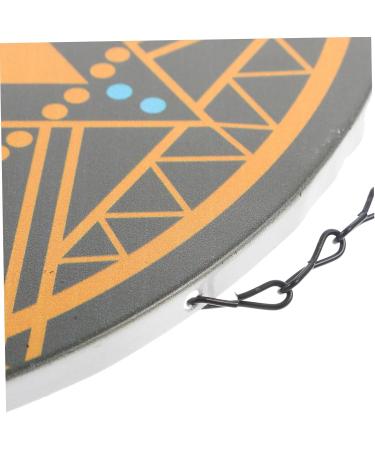 ABOOFAN Wrought Iron Disc Pendant Decor Ornament Iron Circle Pendant Hanging Adornment Indoor Metal 30x30x1cm As Shown1 - Buy Online on SooperMarket.com