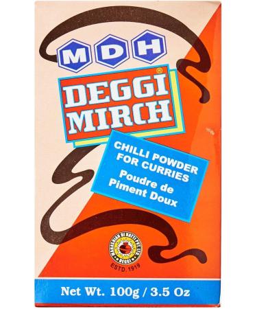 MDH Deggi Mirch Masala Chilli Powder for Curries 3.5oz 100 g