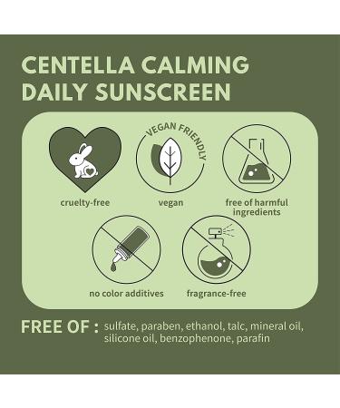 IUNIK Centella Calming Vegan Moisture SPF 50+ PA++++ Sunscreen 4 Oz - Matte Finish for Sensitive Skin - Buy Online on SooperMarket.com