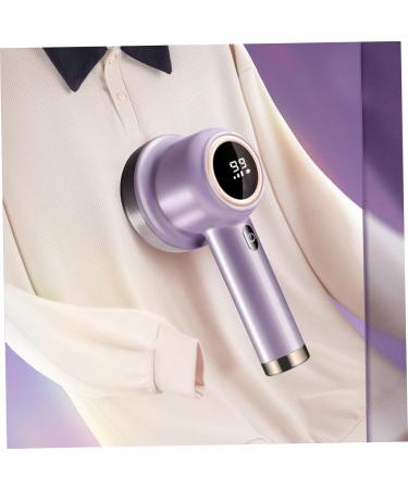 Electric Lint Remover - 3-Speed Fabric Shaver with LED Display | Portable Debobbler 6 Cutter Leaves & 3 Replacement Cutters - Ideal for Clothes Care - Buy Online on SooperMarket.com