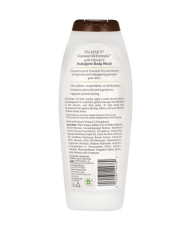 Palmer's Coconut Oil Body Wash With Monoi - 17 Fl Oz (Pack of 6) - Hydrating and Nourishing Formula - Buy Online on SooperMarket.com