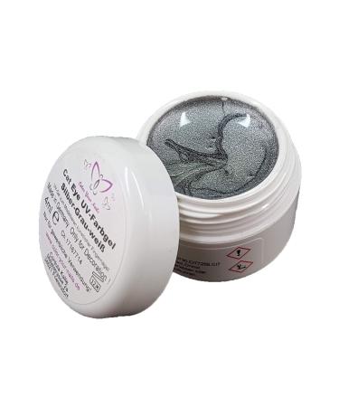 4ml Cat Eye UV gel SILVER -Gray - WHITE. CatEye color gel