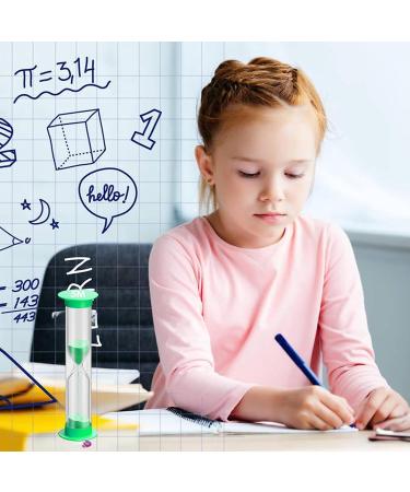 MOKIU Hourglass Set for Children - 6 Mini Timers (30 Sec 1 Min 2 Min 3 Min 5 Min 10 Min) - Ideal for Learning & Play - International Shipping Available - Buy Online on SooperMarket.com