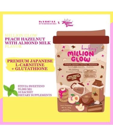 Kimsdiary Million Glow Peach Hazelnut with Almond Milk - Buy Online on SooperMarket.com
