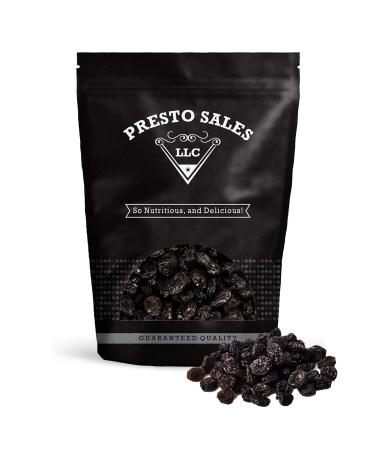 Raisins, Jumbo Flame, Packaged in a 1 lb. (16 oz.) resealable pouch bag, USA, Great trace mineral, boron, in the diet, Vegan, No Added Sugar, Energy Boost snack, Luscious, Kids and Adults, Seedless by Presto Sales LLC