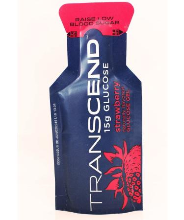 Transcend 15g Glucose Gels - 12 Pouch Bulk Pack | Energy Boost for Diabetics - Buy Online on SooperMarket.com