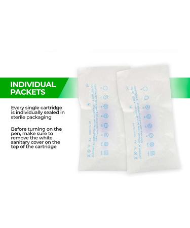 Dr. Pen Ultima A6 42-pin Replacement Cartridges (20 Pack) - 0.25mm Disposable Parts - Buy Online on SooperMarket.com