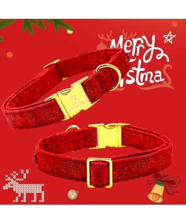 Lionheart Glory Christmas Dog Collar - Adjustable Soft Fly Collar for Big Dogs | X-Large Red Loop Collar (1 Pack) - Buy Online on SooperMarket.com
