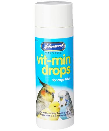 Johnson's Vet 14M016 Vitamin/Mineral Drops For Cage Bird 100 ml