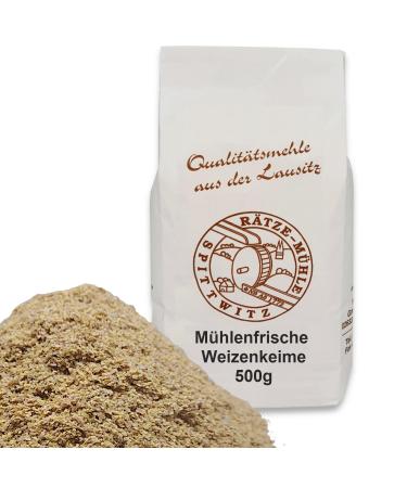 Mill-fresh wheat germ 500g fresh raw untreated from the R tze mill 100% natural and regional