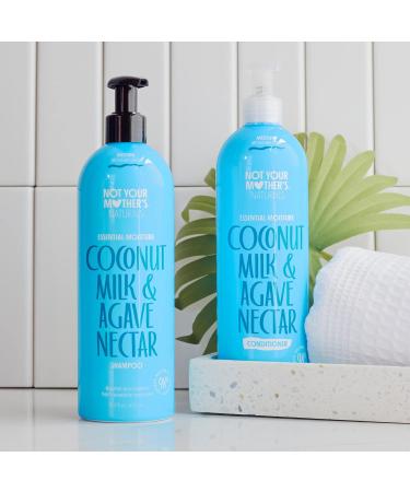 Not Your Mother's Naturals Frizz Control Shampoo & Conditioner Set - Sulfate-Free Coconut Milk & Agave - 15.2 fl oz - International Shipping Available - Buy Online on SooperMarket.com