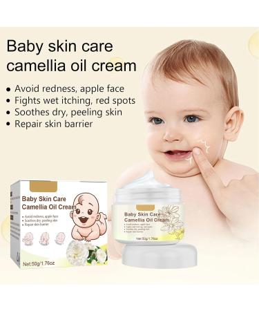 Baby Skin Cream Gentle Skin Relief Cream Deep Hydration Skin Relief Gentle Ingredients for Daily Use 200g - Buy Online on SooperMarket.com