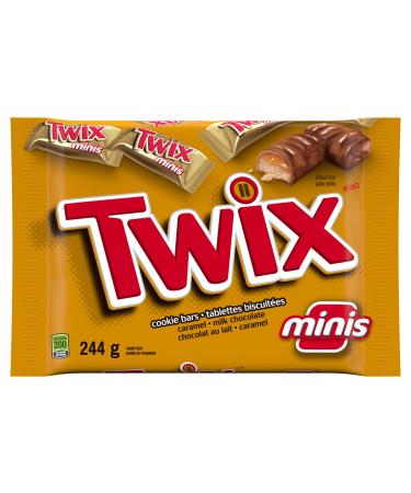 TWIX Chocolate Individually Wrapped Fun Size Candy Bars 244G
