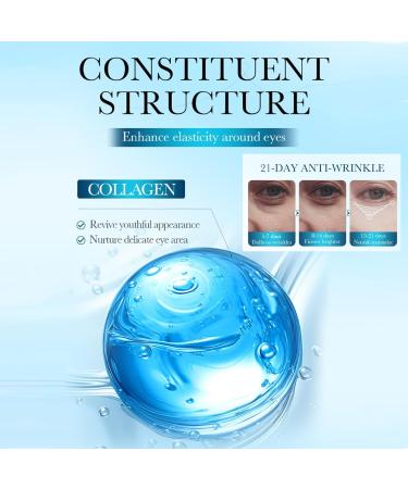Collagen Eye Cream - Anti-Aging Dark Circle & Puffiness Relief Moisturizing Under Eye Cream for Youthful Skin - Buy Online on SooperMarket.com