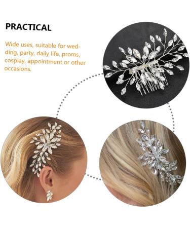 Angoily Hair Accessories Bride Hairpin Flower Girl Zinc Alloy - Buy Online on SooperMarket.com
