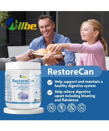 ALLBE RestoreCan L-Glutamine - 240g L Glutamine Powder Supplement for Digestive Gut Health Muscle Repair and Immune Support Non-GMO and Gluten-Free Glutamine Powder (Pack of 12) 300 g (Pack of 12) - Buy Online on SooperMarket.com