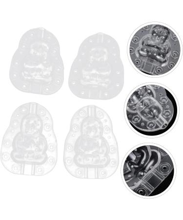 SUPVOX Vegetable Mold 4pcs Fruit Mold 3D Fruit Mousse Shaper Mold Adorable Forming Mold Strawberry Pumpkin - Buy Online on SooperMarket.com