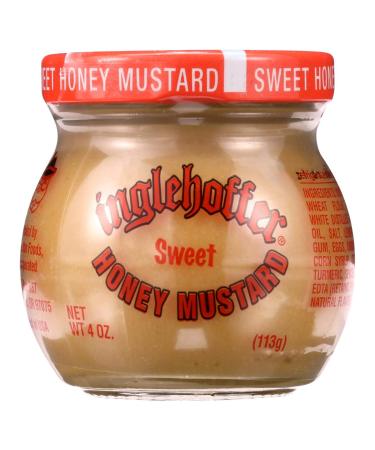INGLEHOFFER MUSTARD HONEY 4 OZ 4 Ounce (Pack of 1)