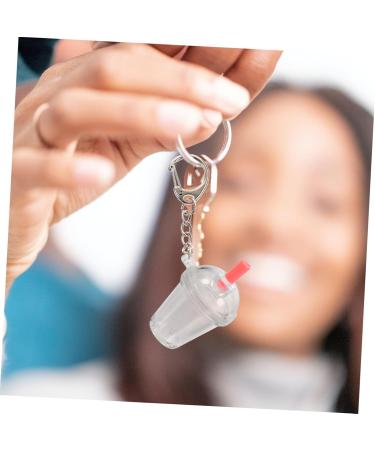 Anneome 1 Set Mini Pearl Milk Tea Phone Accessories Key Chain Making Kit Pearl Tea Pendant Charm Decorate - Buy Online on SooperMarket.com