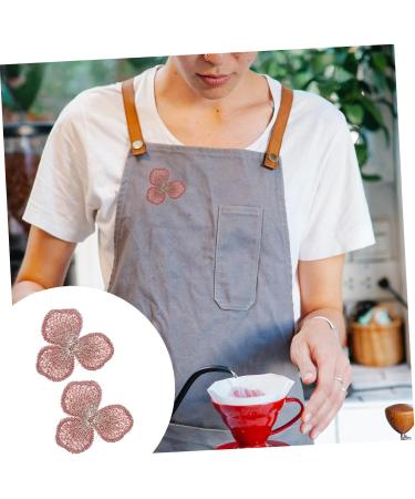 20pcs Clothing Accessories Tiara Flower Applique Flower Stitch Patches Three Petals The Flowers Assorted Color 4.3X4.3X0.1cm - Buy Online on SooperMarket.com