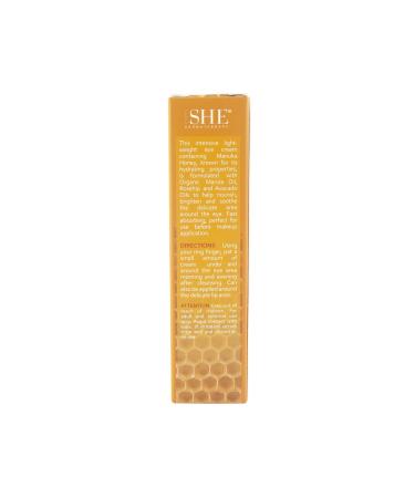Om SHE Aromatherapy Manuka Honey Eye Cream - Nourish & Revitalize Your Skin | International Shipping Available - Buy Online on SooperMarket.com