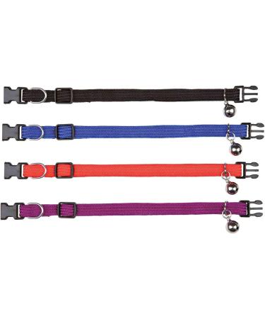 Trixie 4154 Elastic Nylon Cat Collar - Assorted Colors | International Shipping Available - Buy Online on SooperMarket.com