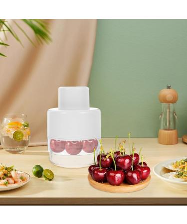 Zerodeko Fruit Corer Reusable Cherry Pitter Household Red Date Corer Fruit Pill Organizer Plastic Cherry Pitter Kitchen Olive Pitter Daily Use Red Date Corer Strawberry Core Remover - Buy Online on SooperMarket.com