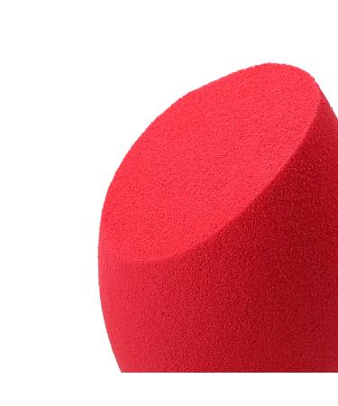 TB TOOLS FOR BEAUTY T4B KASH KI OLIVE CUT Makeup Sponge - Latex-Free Plastic-Free Red Foundation Applicator for Flawless Skin - Buy Online on SooperMarket.com